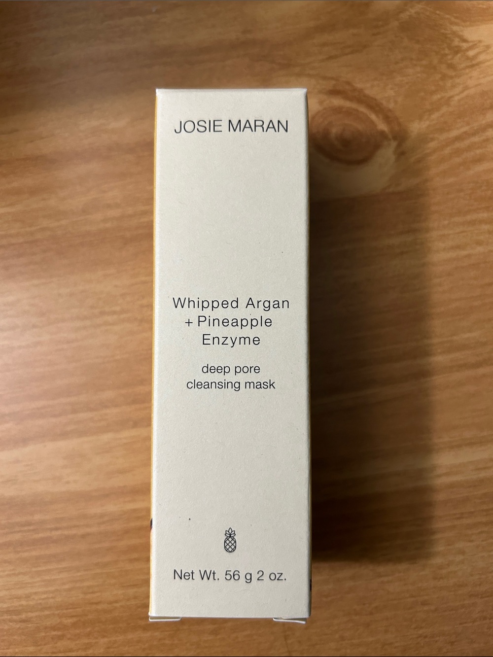 JOSIE MARAN Whipped Argan + Pineapple Enzyme Mask